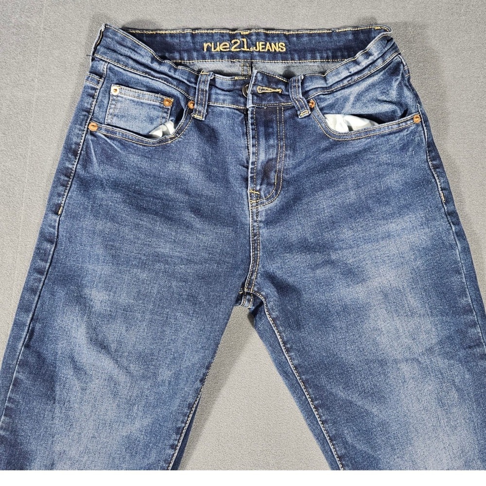 rue21 Jeans Womens 28/32 Blue Skinny Ultra Flex Denim Stretch Casual Comfort